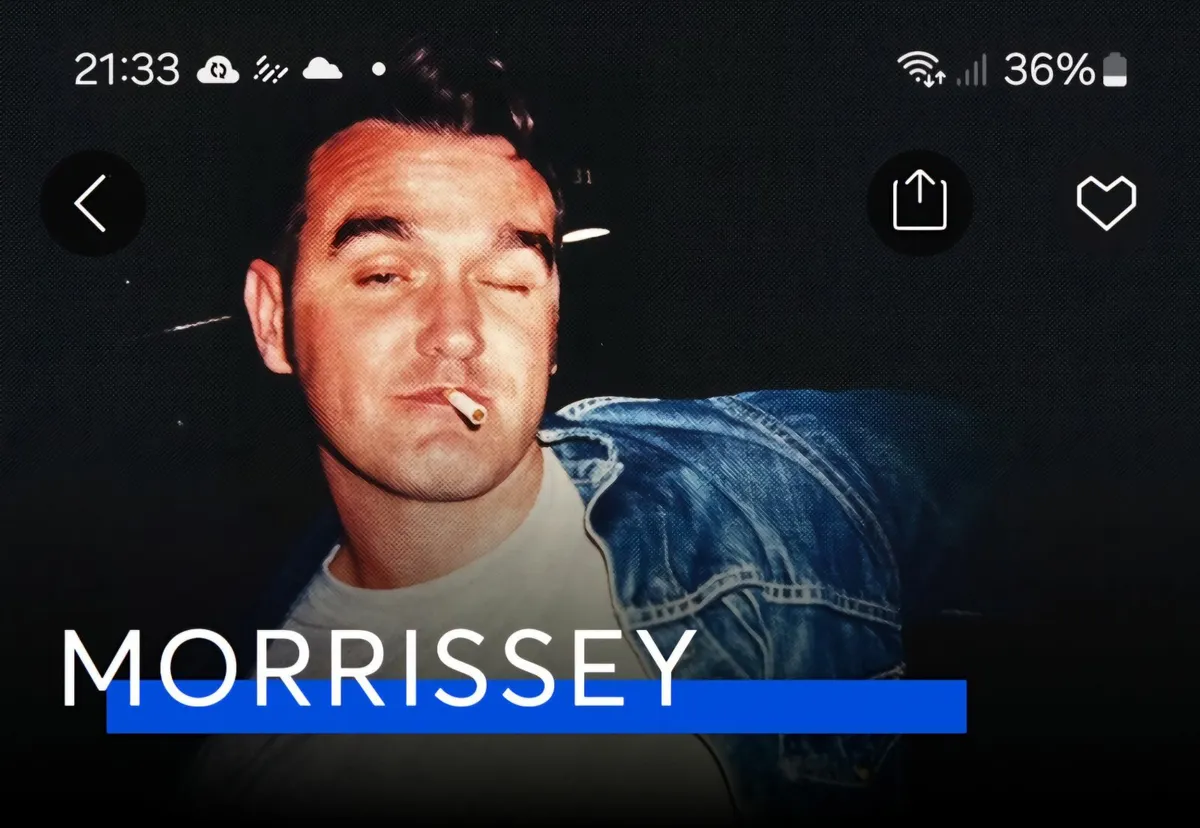 Morrissey Tickets  standing x2