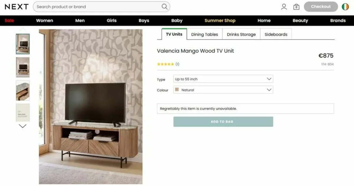 Side Board TV Unit - Image 2