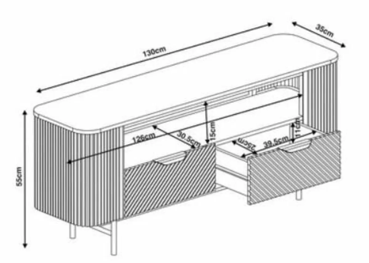 Side Board TV Unit - Image 4