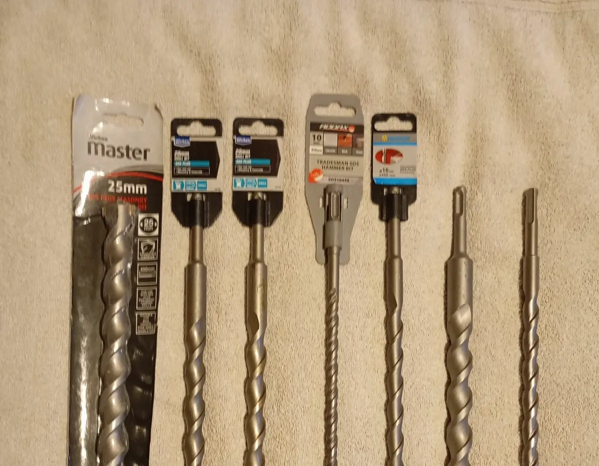 450mm SDS Masonry Drill Bits (New) - Image 2