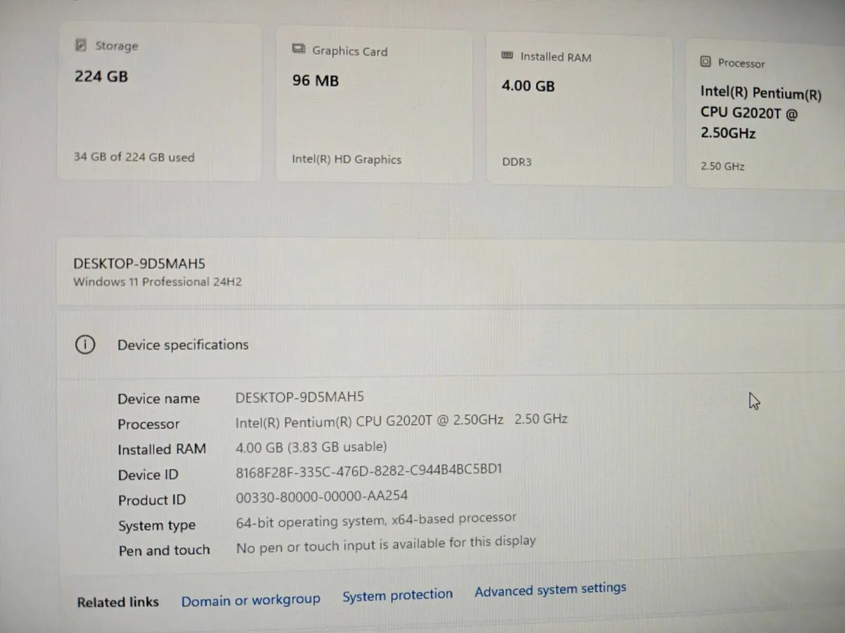 Lenovo ThinkStation M72e Tiny PC | Intel | Win11 - Image 3