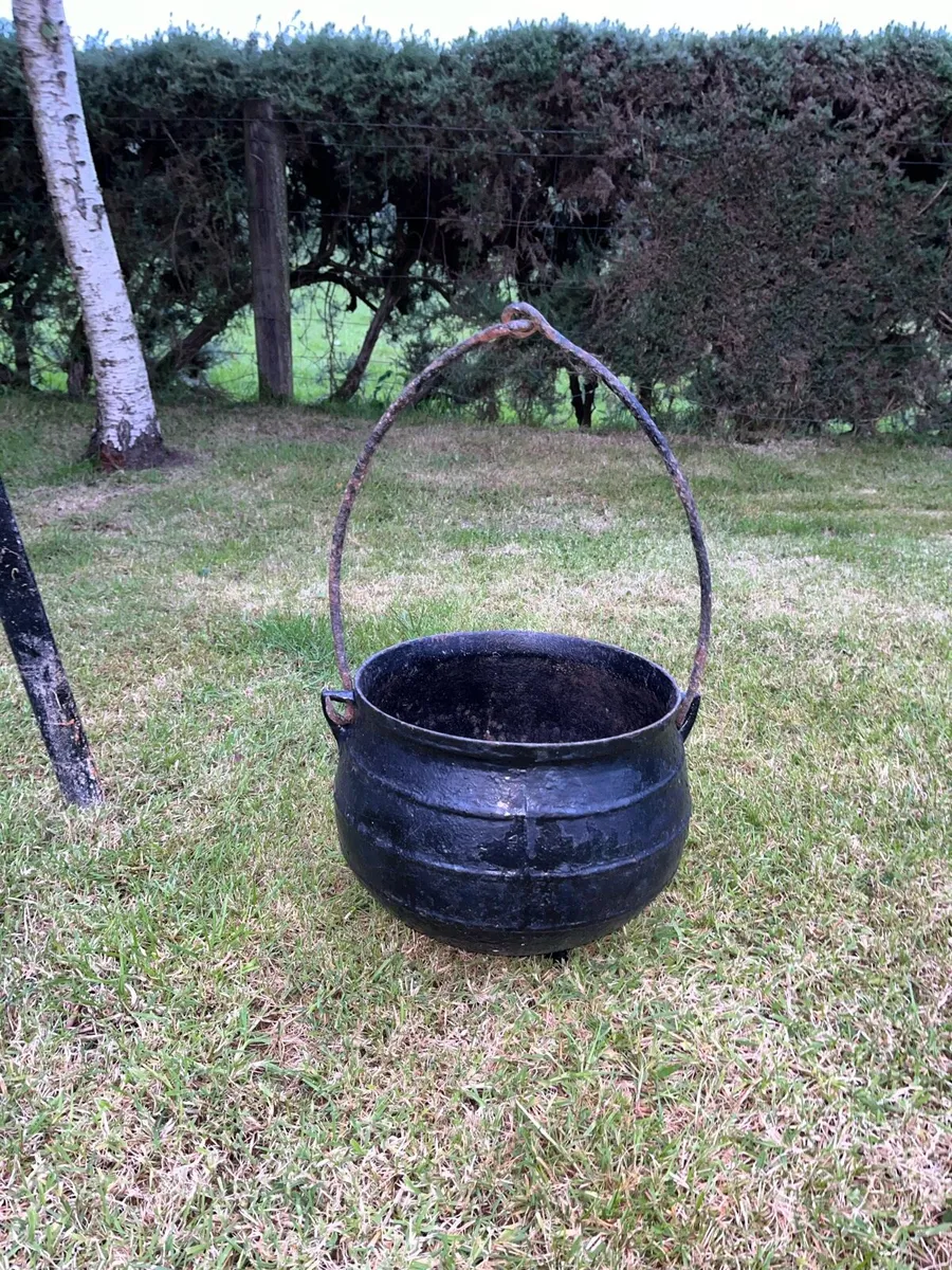 Fire crane and pot with - Image 3