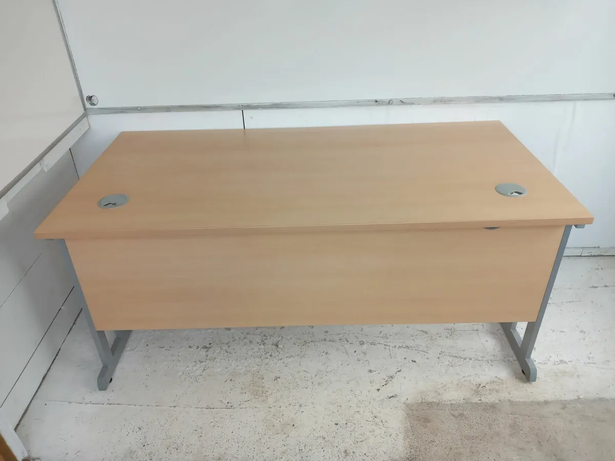 Delivery - 4 x Office Desks Good Condition - Image 4