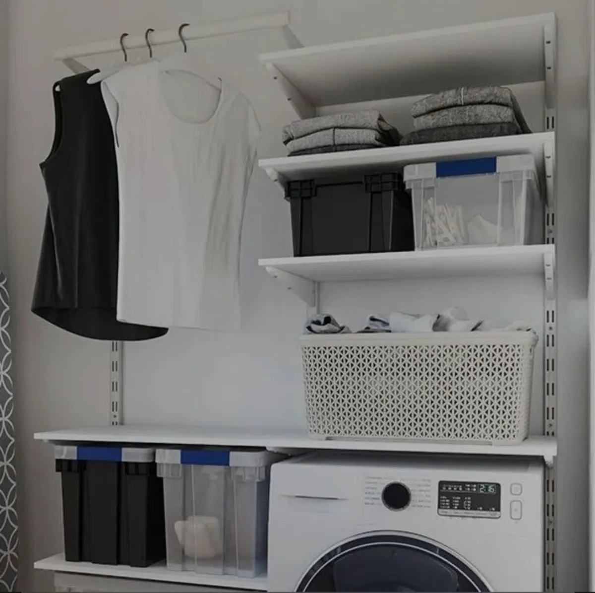 Twin Slot Shelving System With Brackets - Image 1