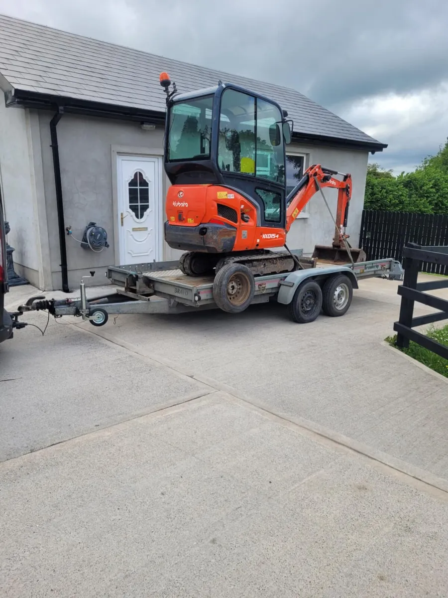 13'6 by 6ft car transporter in fully galvanized - Image 1