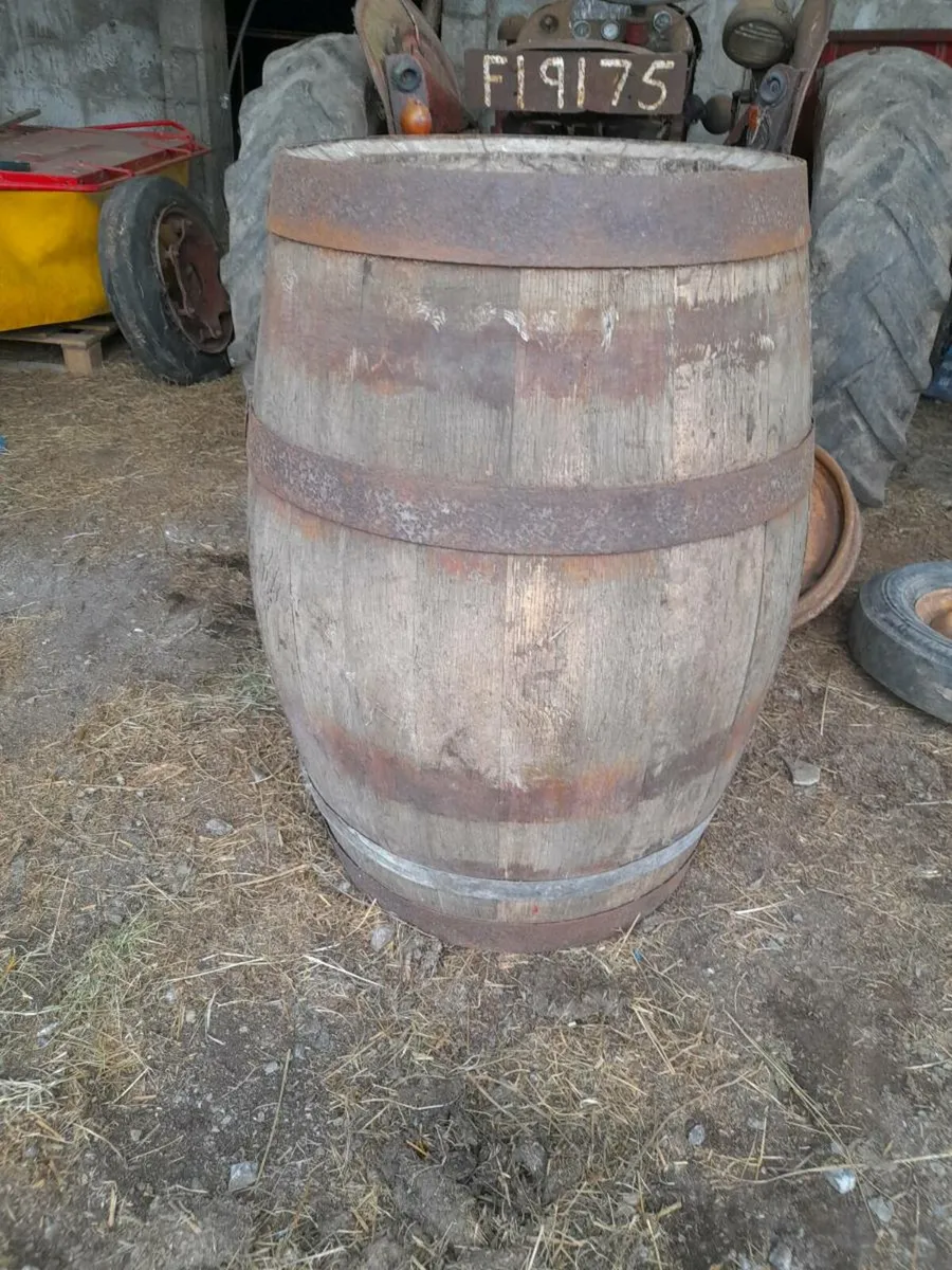 Old Wodden Barrell - Image 1