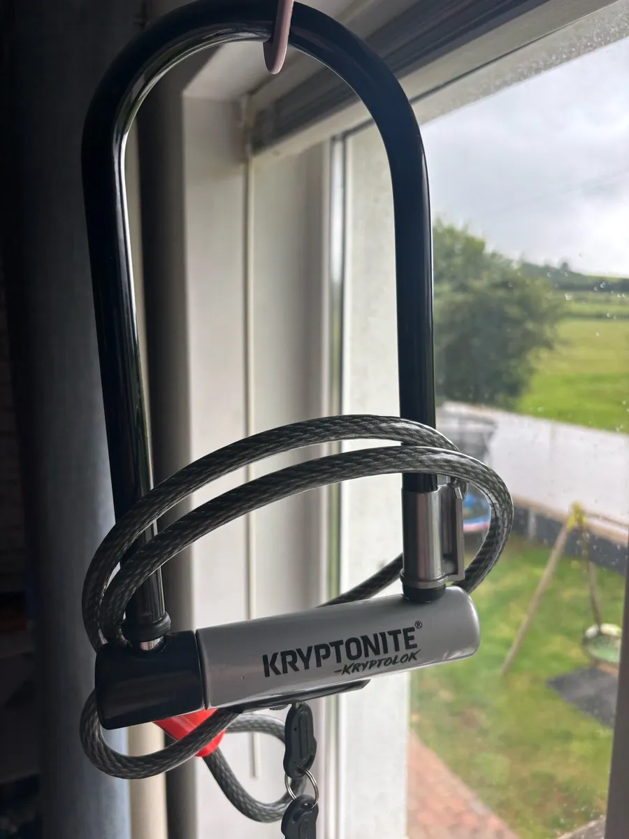 Kryptonite bike lock - Image 1