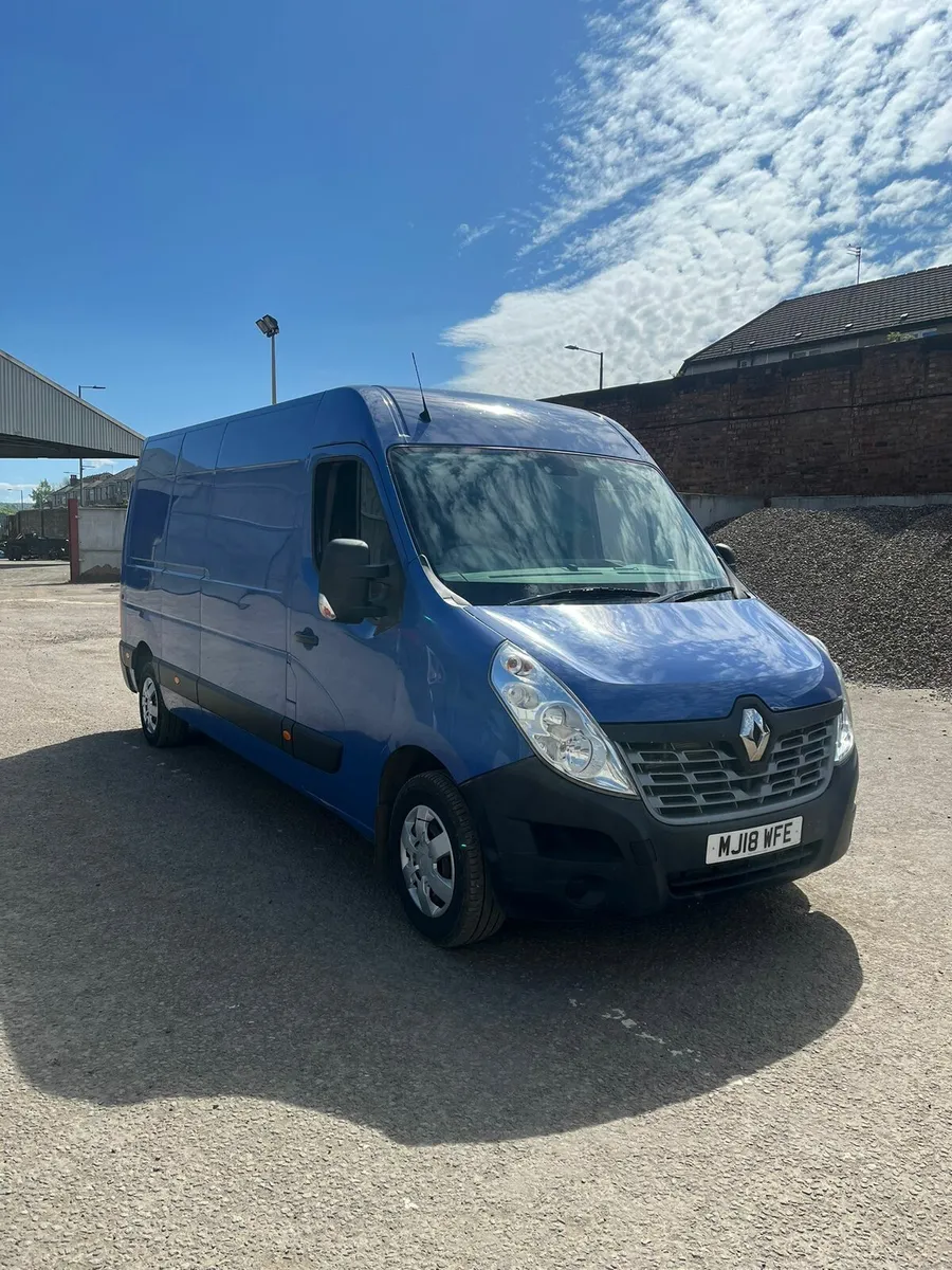 2018 renault master lwb 2.3 145bhp - Image 1
