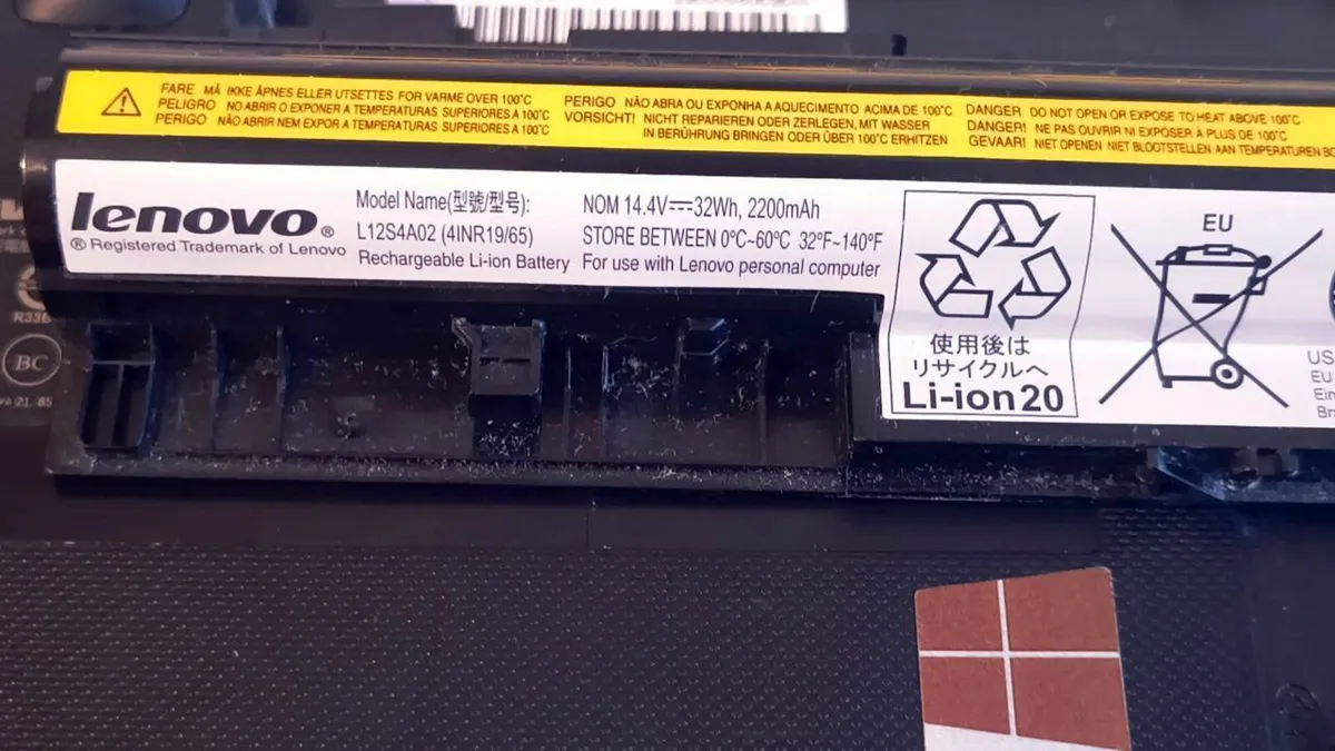 Laptop Lenovo 20351 G50-70 Core i3 not working - Image 3