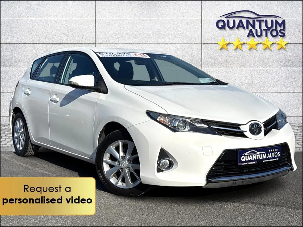 Toyota Auris 2015 D-4D AURA 1.4D €64 P/W WITH NO C - Image 1