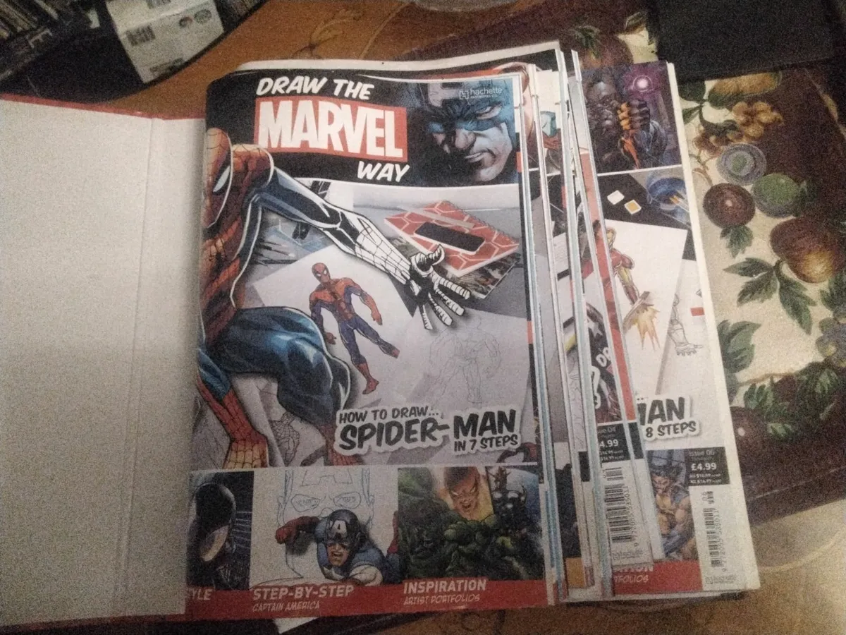 Draw the  MARVEL. Way.  Part work - Image 2