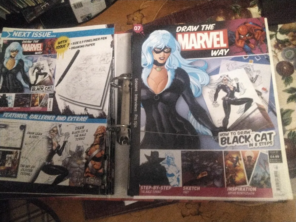 Draw the  MARVEL. Way.  Part work - Image 3