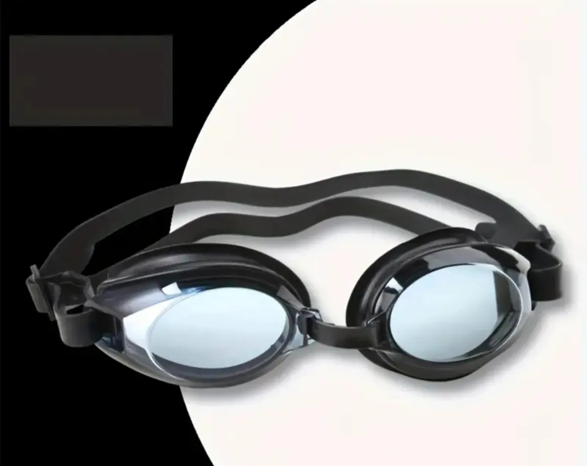 New Black Swimming Goggles – Unisex, Anti-Fog & UV - Image 3