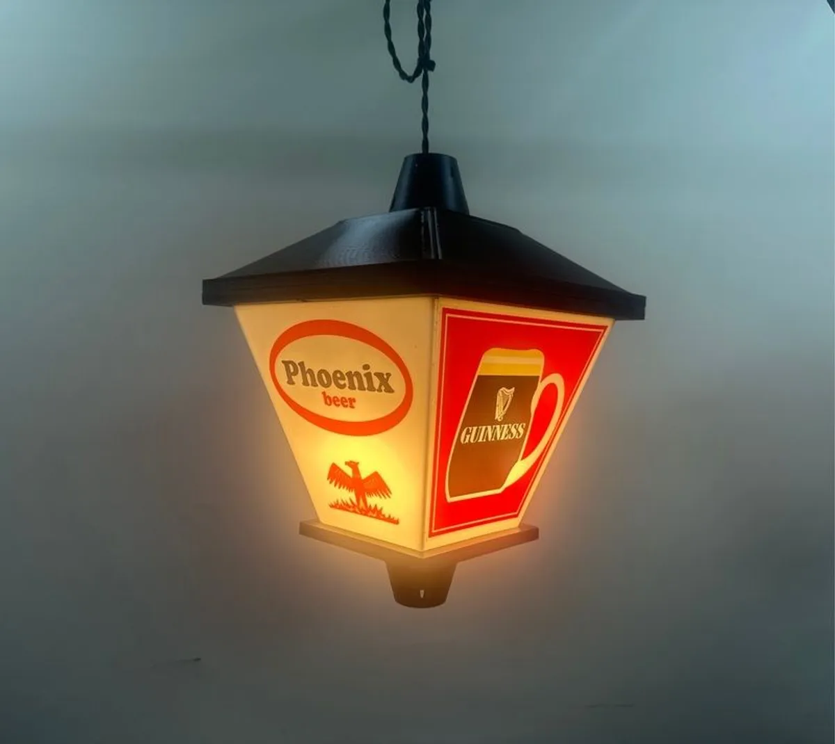 Guinness pub lantern - Image 1