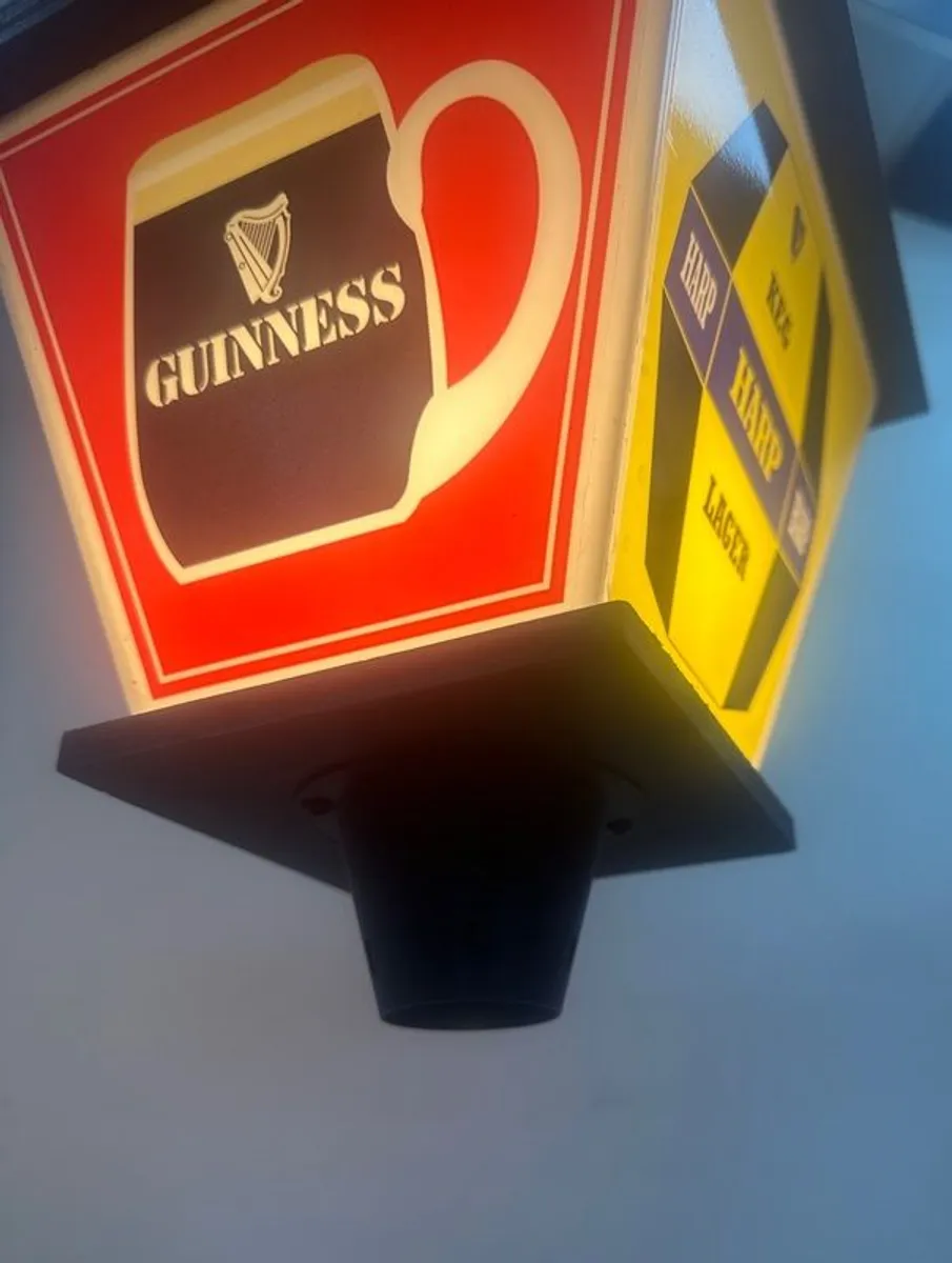 Guinness pub lantern - Image 3