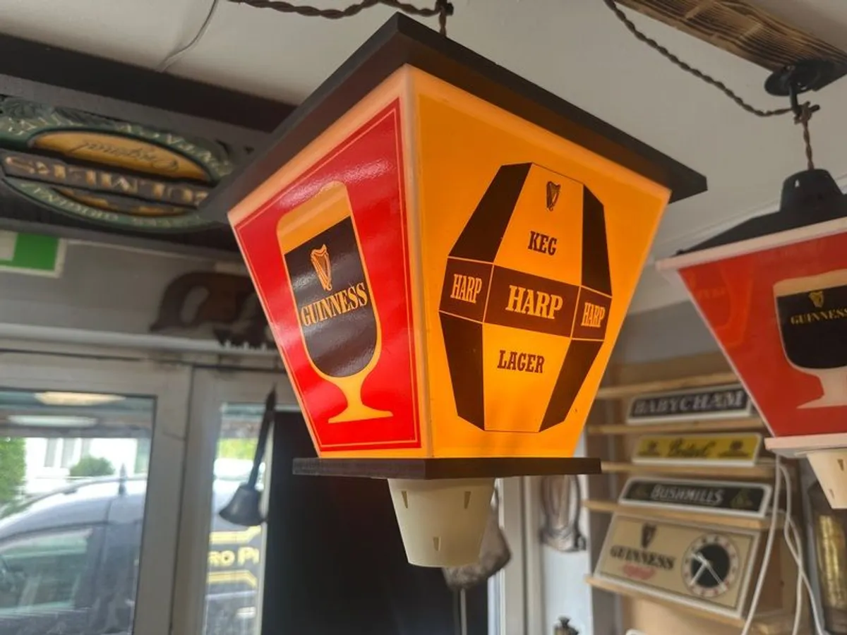 Rotation Guinness pub lantern - Image 3