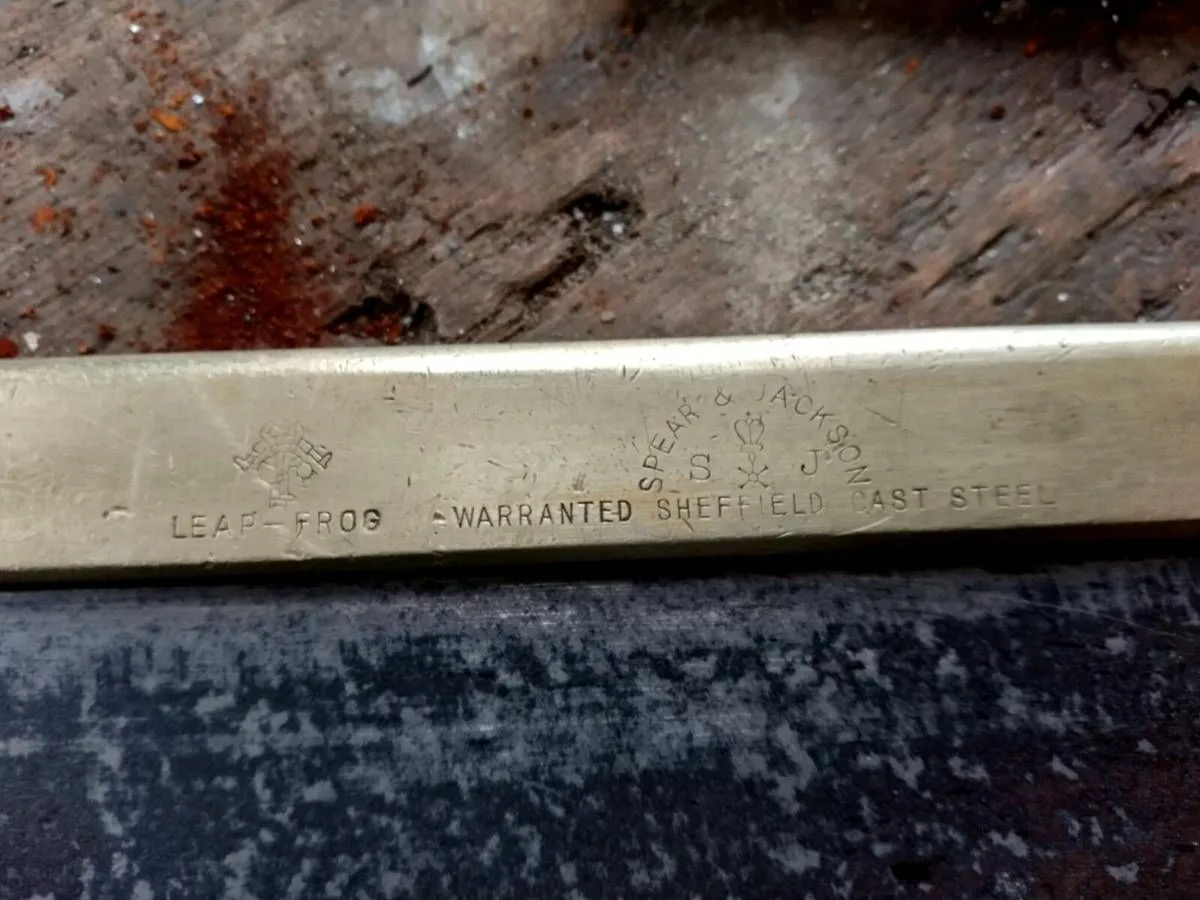 Early Antique Spear & Jackson Dovetail saw - Image 3