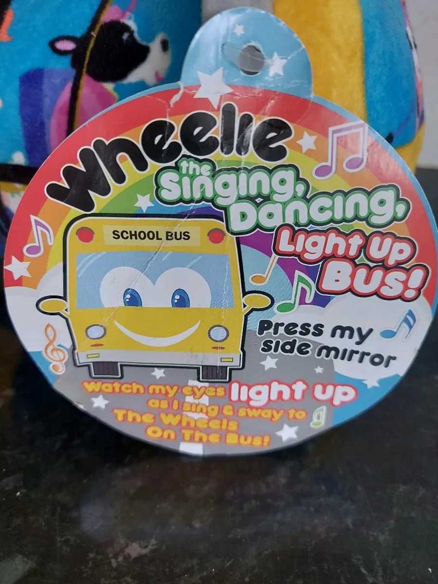 Wheelie singing dancing school bus €5 each - Image 2