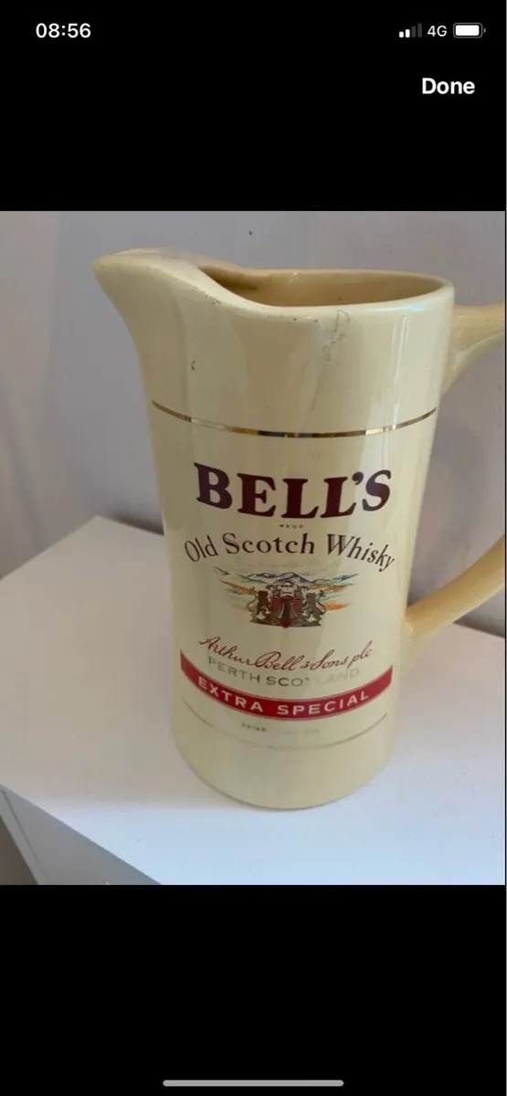 Large Bell’s Scotch Whisky Water Jug - Image 1