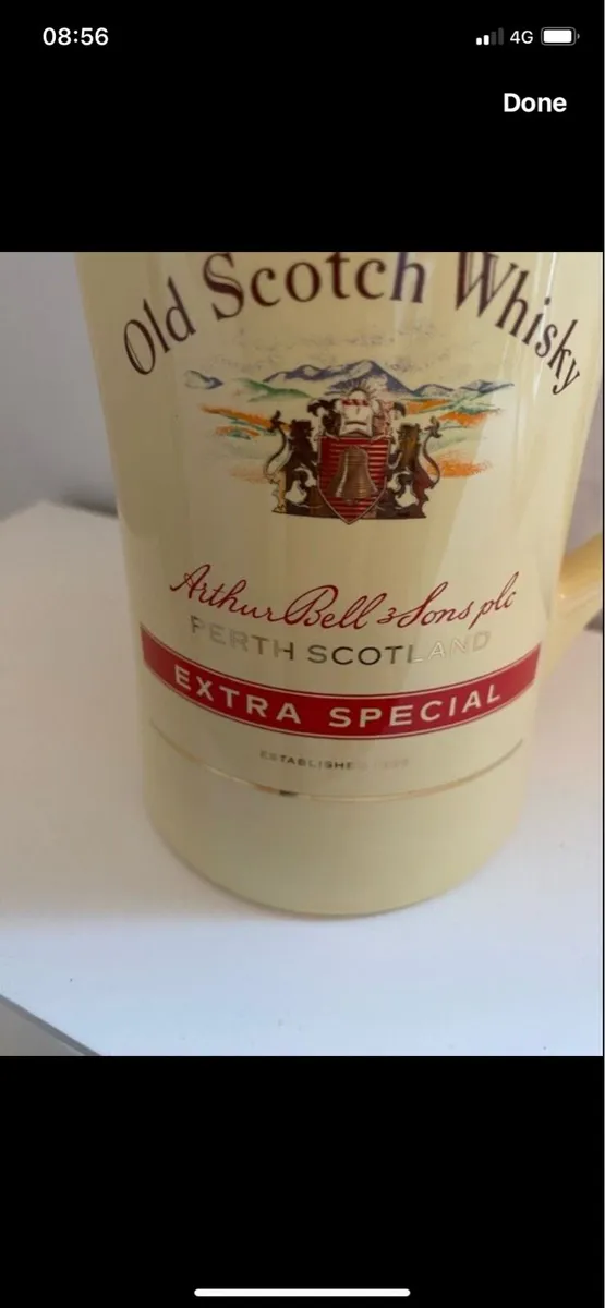 Large Bell’s Scotch Whisky Water Jug - Image 2