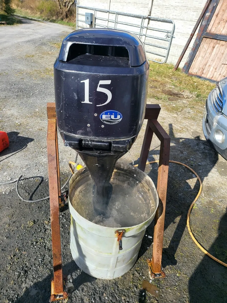 tohatsu 15hp 4 stroke longshaft tillar handle - Image 4
