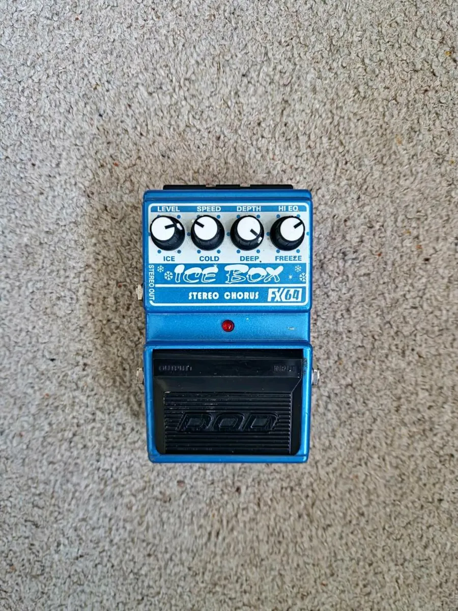 DOD Made In USA FX64 ICE BOX Stereo Chorus Guitar - Image 1