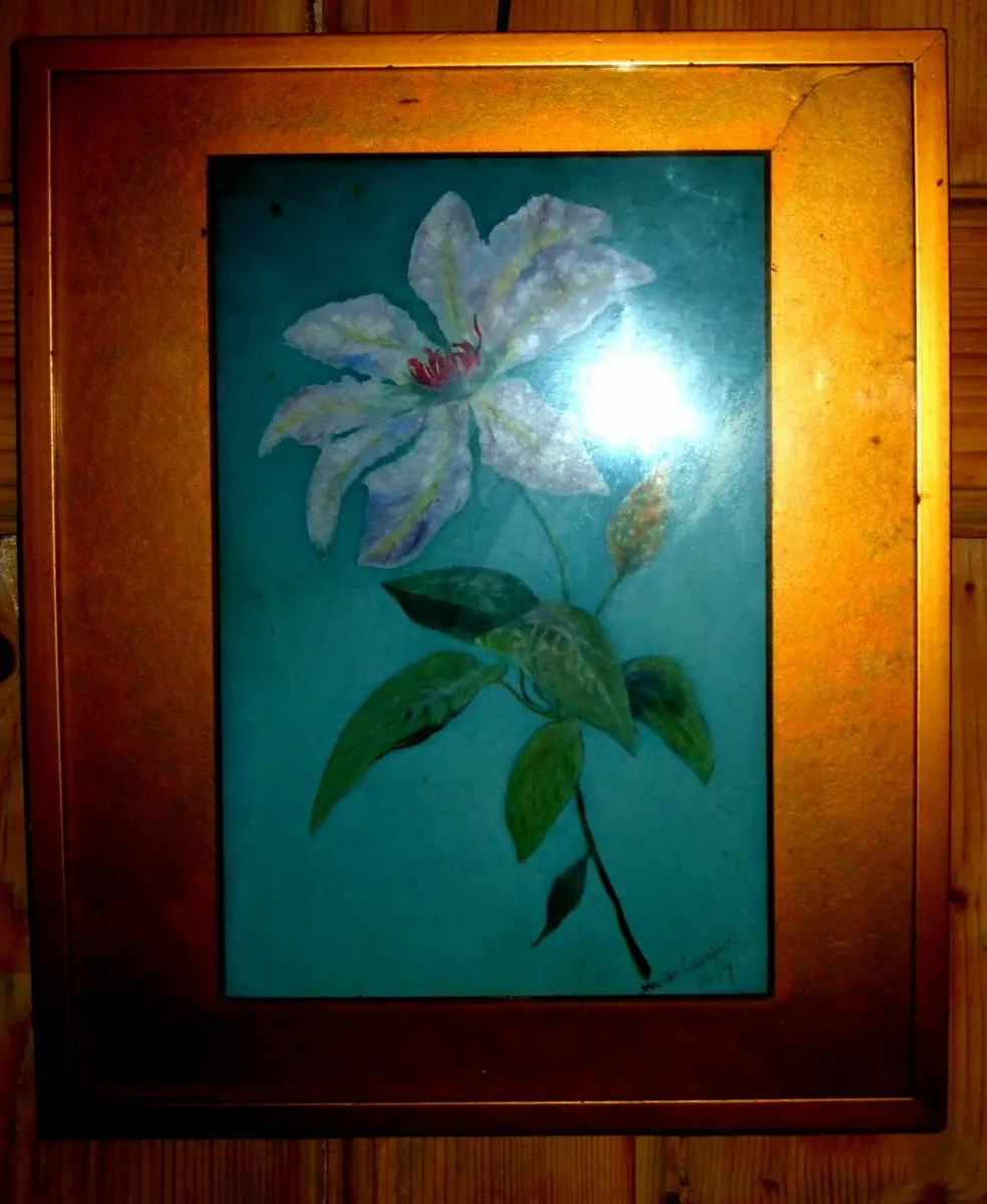 Vintage 'M Campbell' Framed Watercolour - Image 3