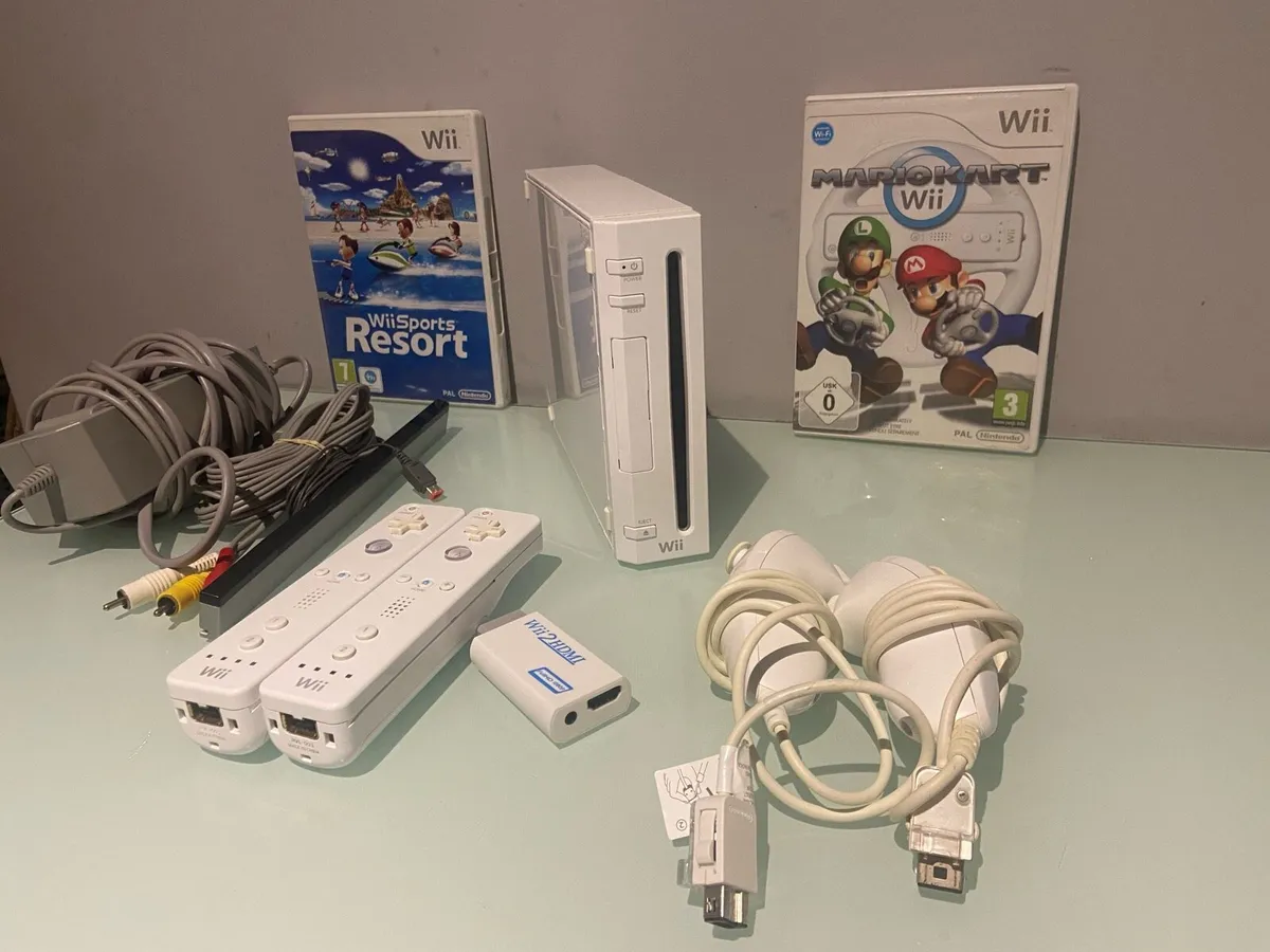 Wii Console Bundle - Image 1