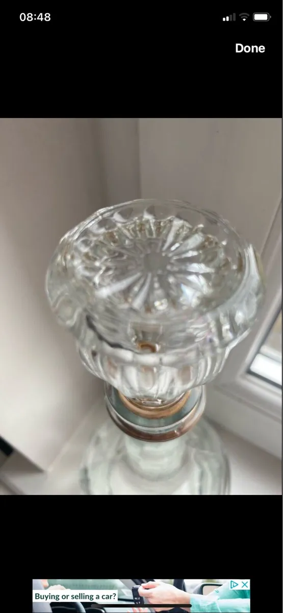 Vintage Carlos 1 Glass Decanter - Image 3
