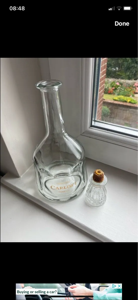 Vintage Carlos 1 Glass Decanter - Image 4