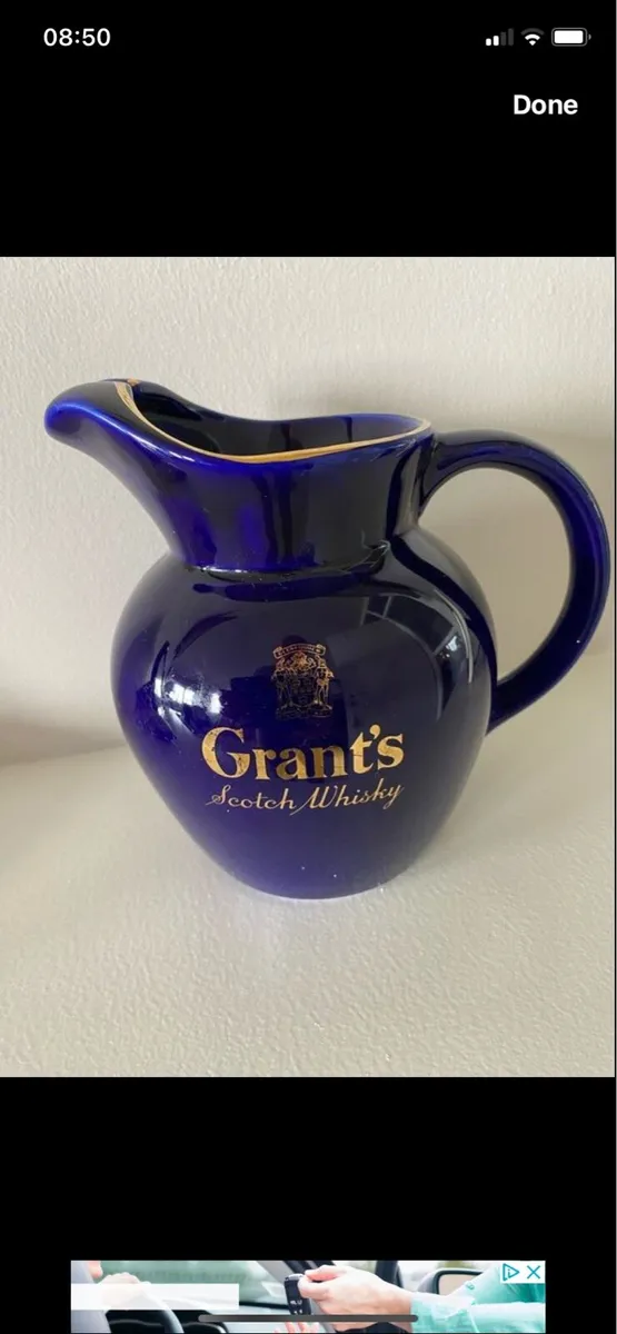 Grant’s Scotch Whisky Water Jug - Image 1