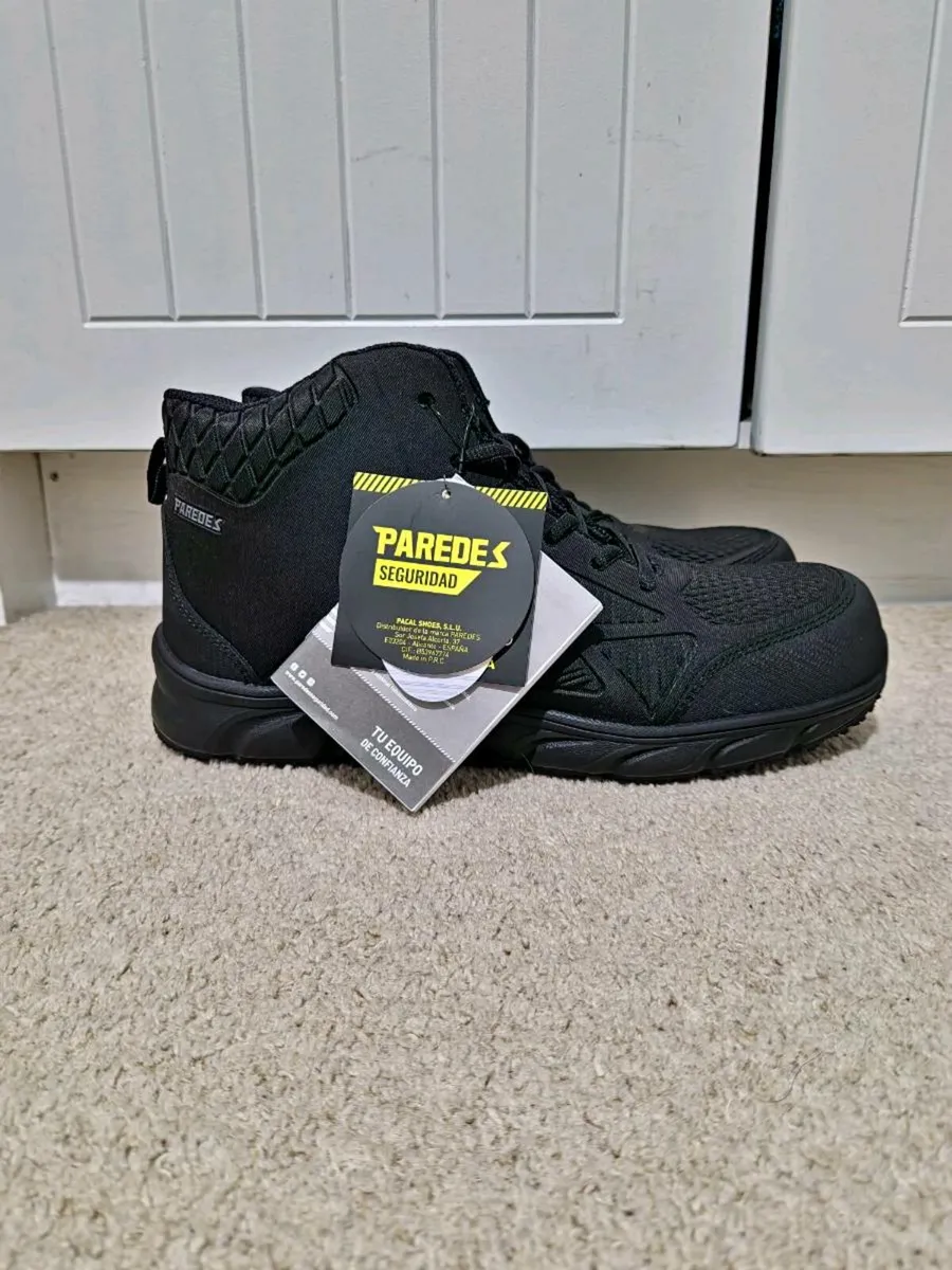 Paredes Seguridad S3 Steel/ Fibreglass Toe Shoes - Image 2