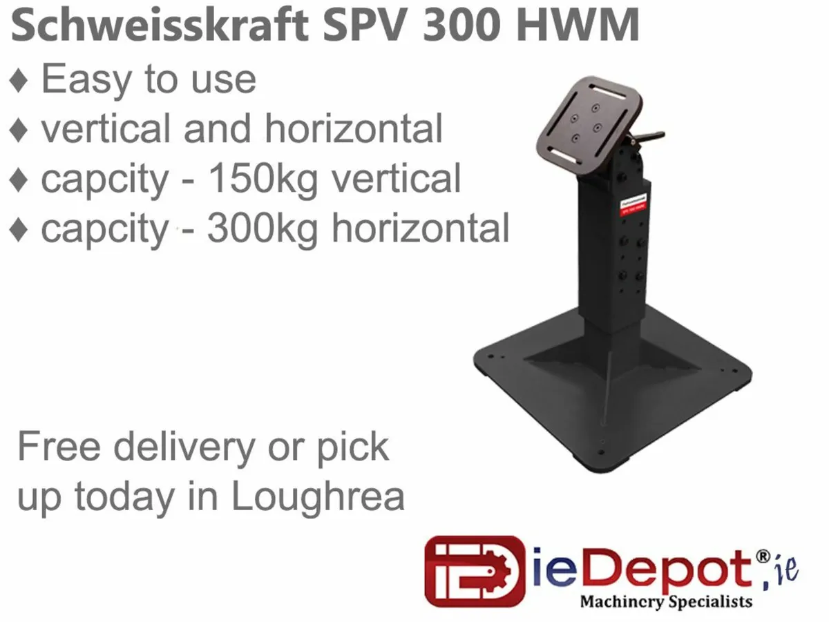 Welding Positioner - 300 Kgs