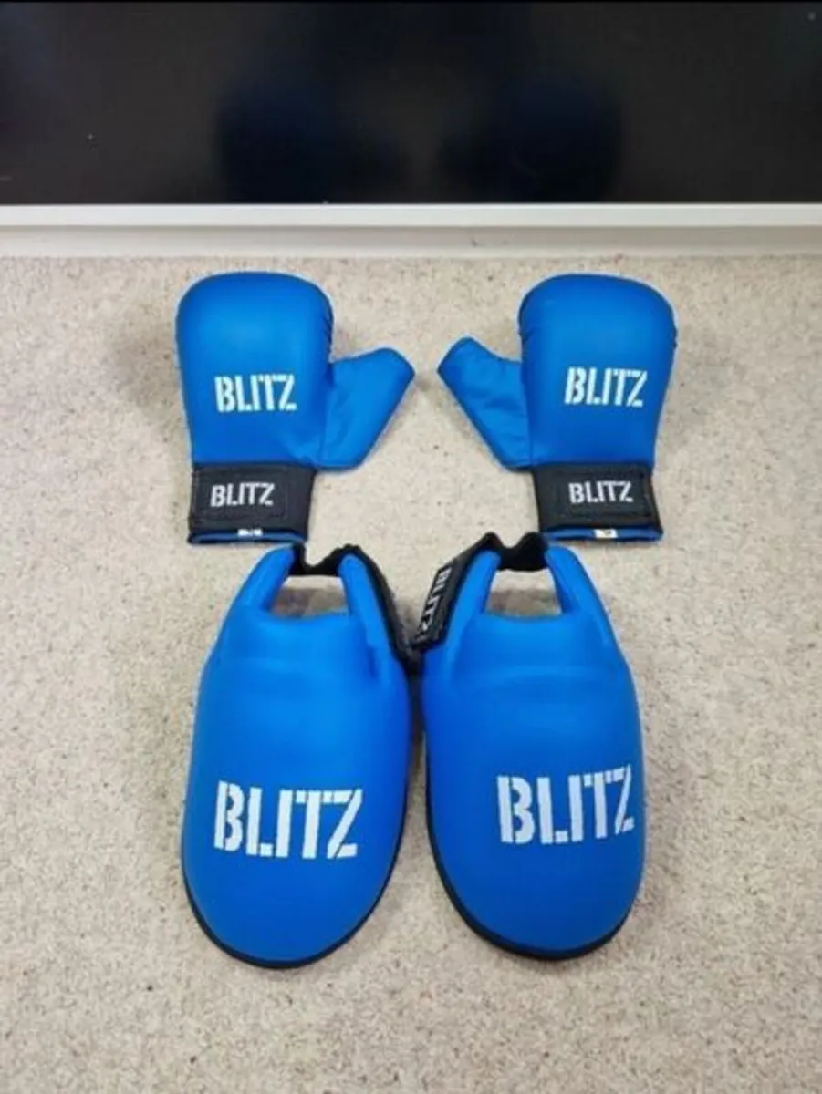 Blitz Karate Mitts/ Gloves & Foot Guards/ Pads - Image 1