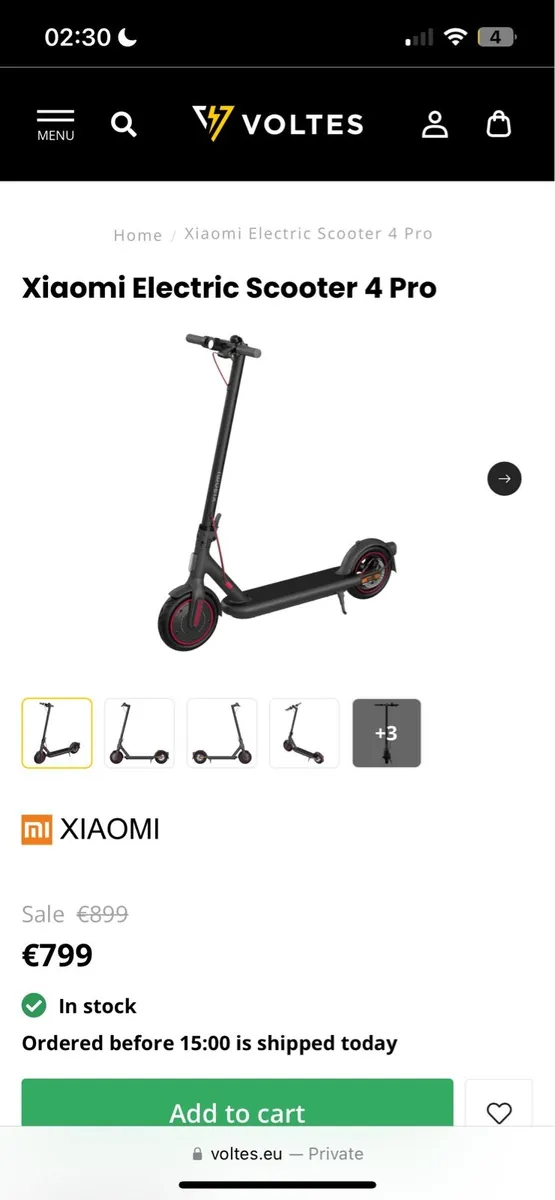 Xiaomi Electric Scooter 4  Pro - Image 3