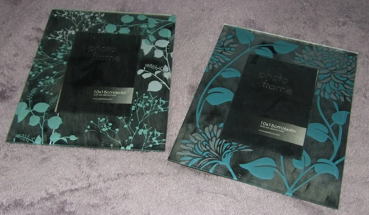 BNWT Harrods Glass Photo Frames - Image 4