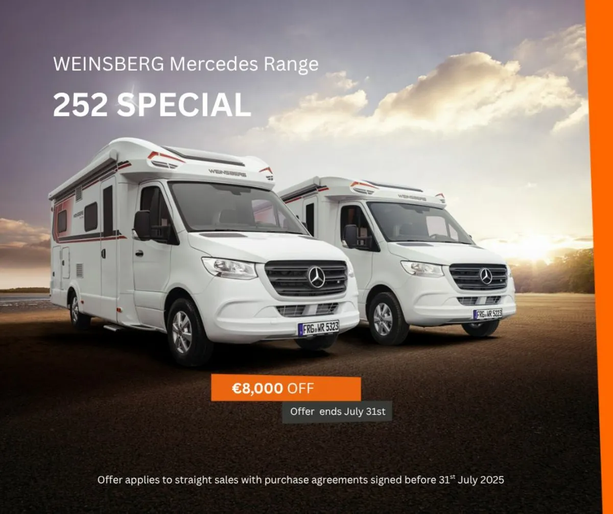 252 SPECIAL - Weinsberg Mercedes Models - Image 1