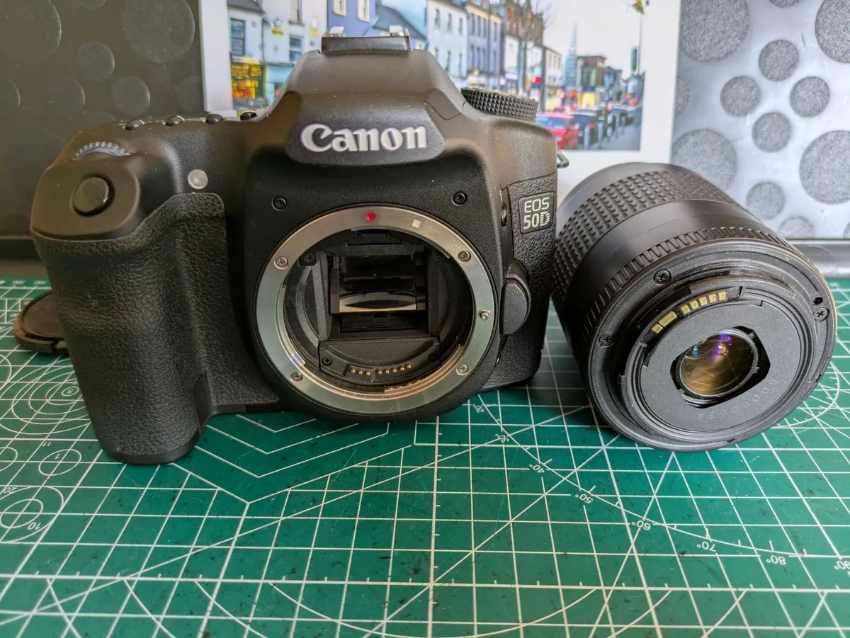 Canon EOS 50D 15MP DSLR  camera body - Image 1