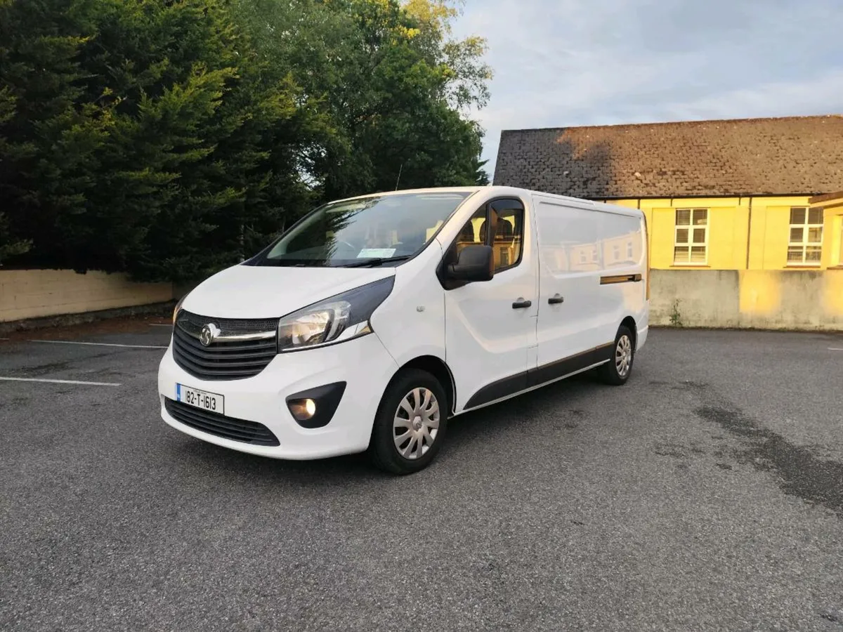 2018 Vauxhall Vivaro LWB (DOE 6/26 TAX 10/25) - Image 1