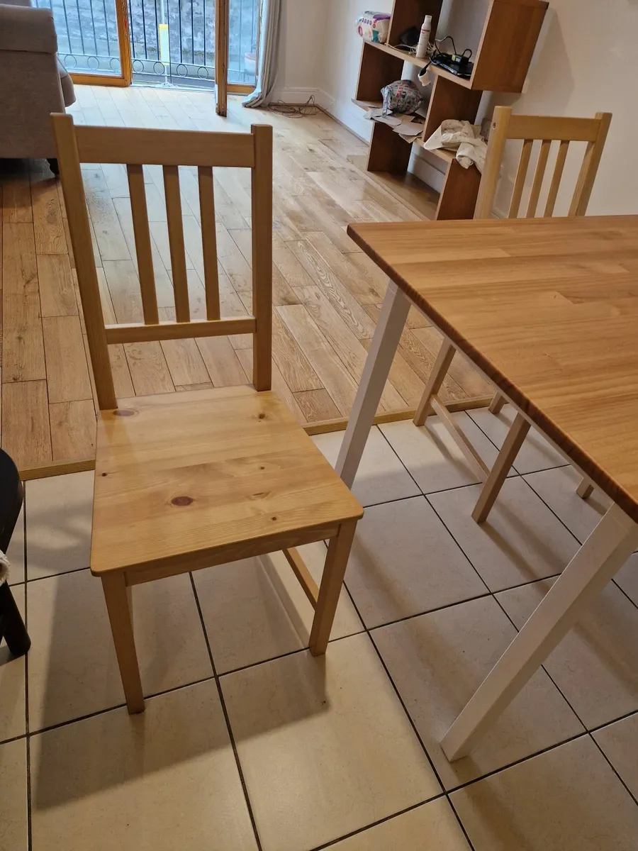 Kitchen table with 4 chairs - PINNTORP - Image 2