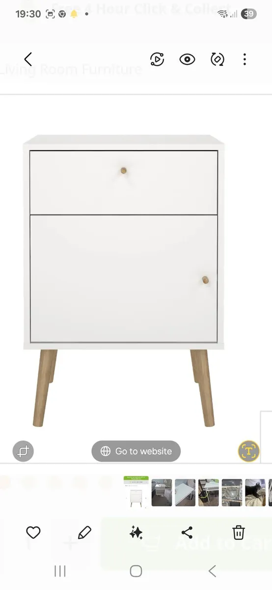 Bedside locker - Image 1