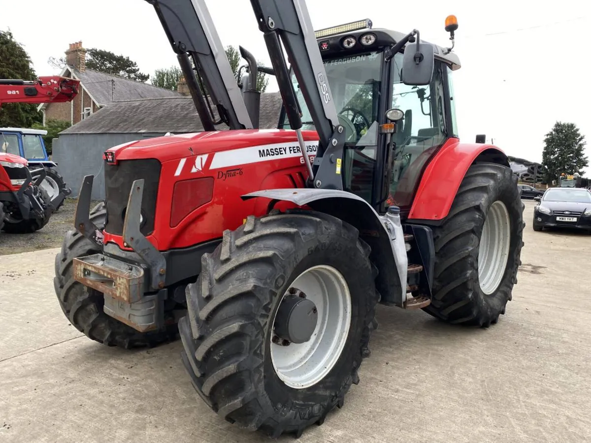 2012 Massey Ferguson 6480 with Loader - Image 1