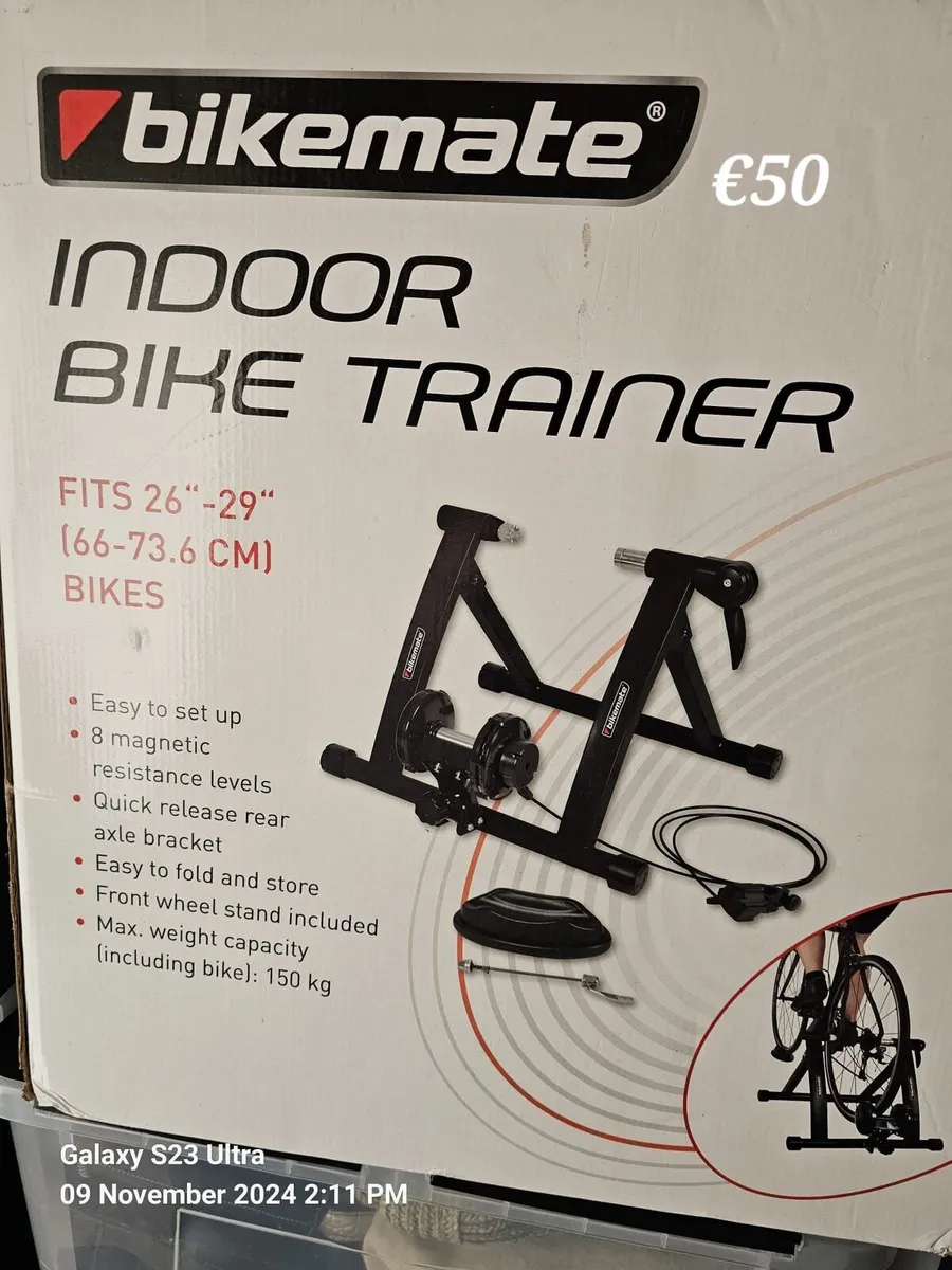 New Indoor Bike Trainer €50 Call 087 7667038