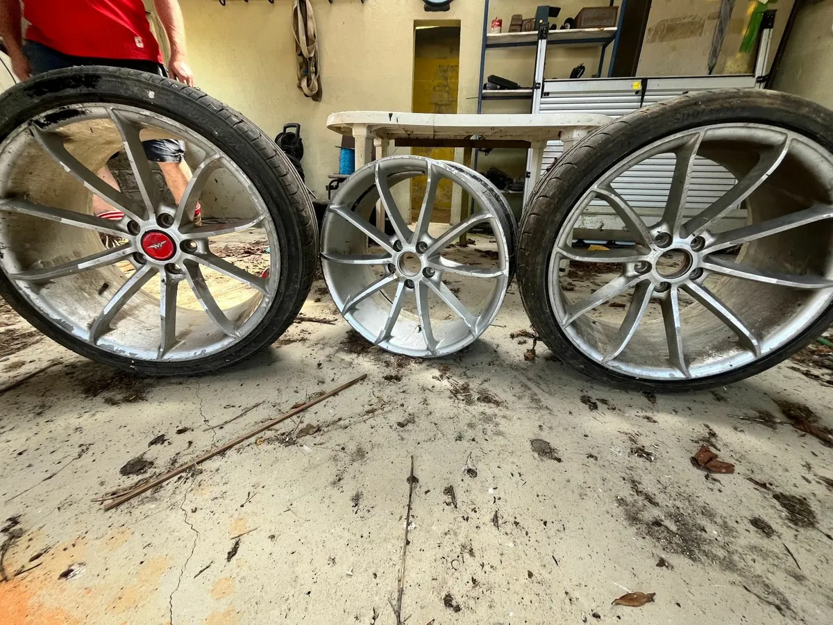 3x Veeman alloys - Image 1