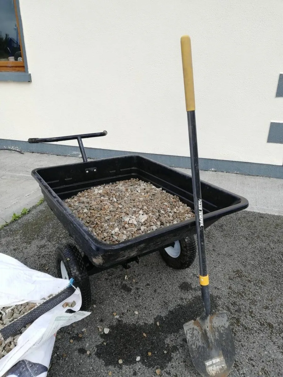 Quad / Lawnmower Wheelbarrow Trailer ..Free delive - Image 4