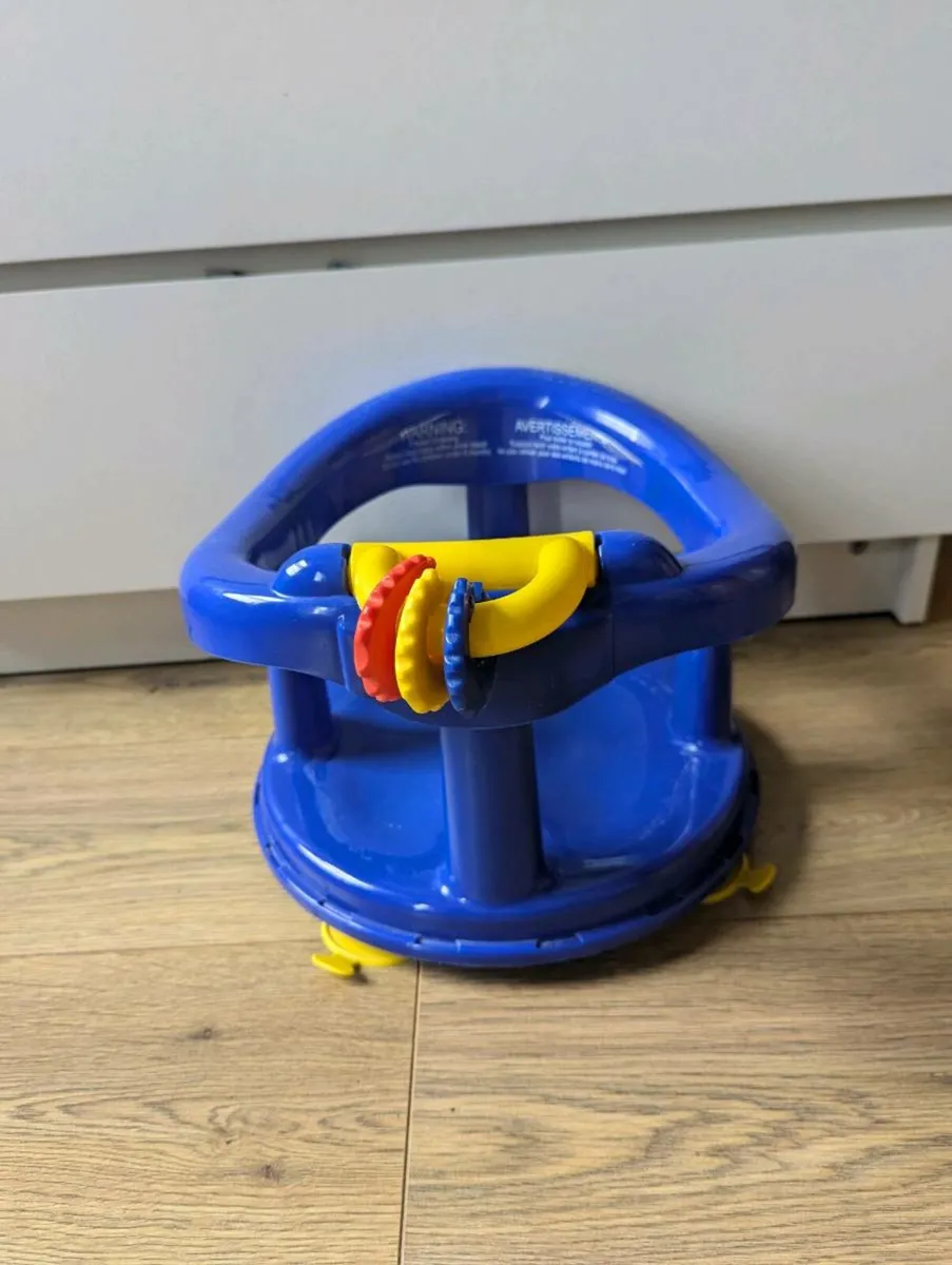 Nappy bin, baby bath, baby bath seat - Image 4