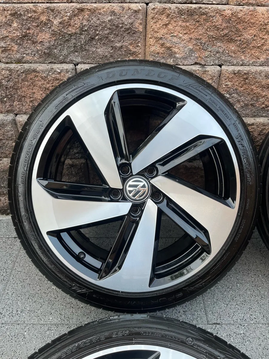 18in VW Golf GTI Milton alloys - 5x112 Volkswagen - Image 2