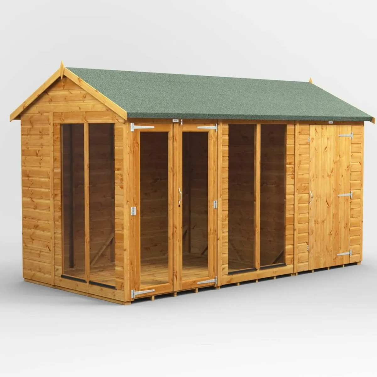 12x6 Deluxe Timber Summerhouse & Combi Store - Image 2