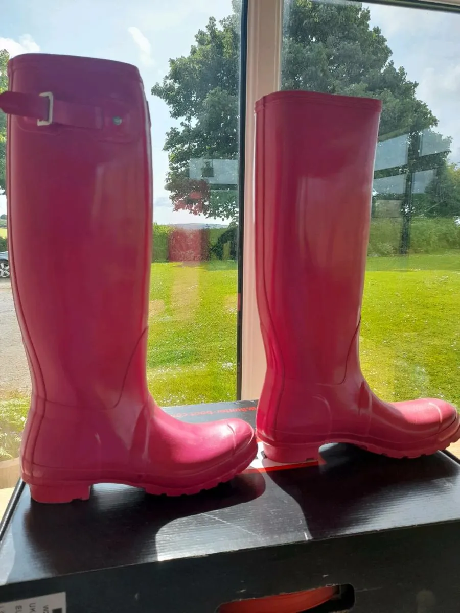 Hunter wellies - Image 3
