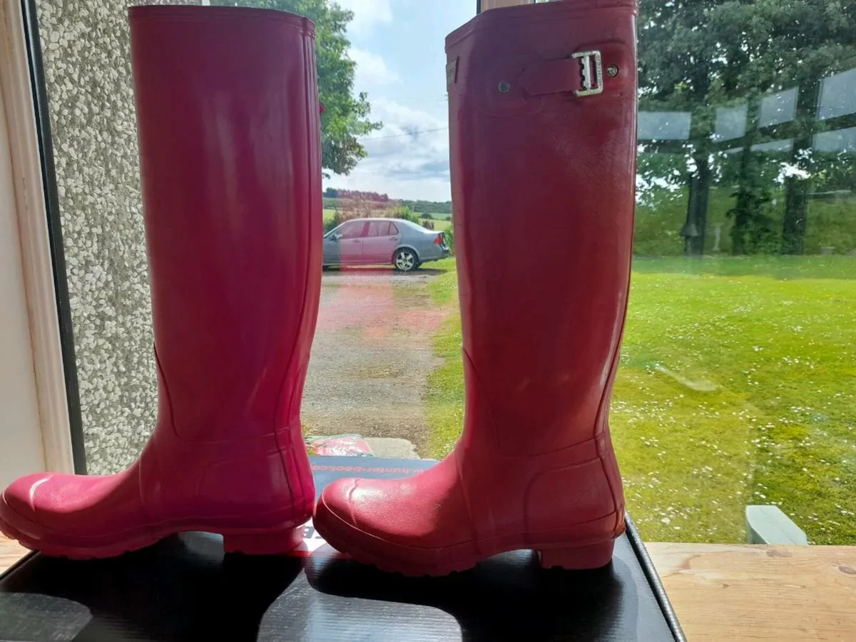 Hunter wellies - Image 4